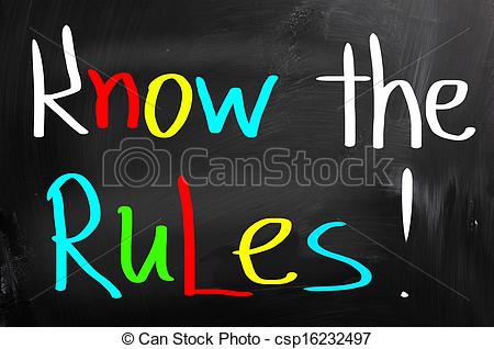 Of Know The Rules Concept Csp16232497   Search Vector Clipart