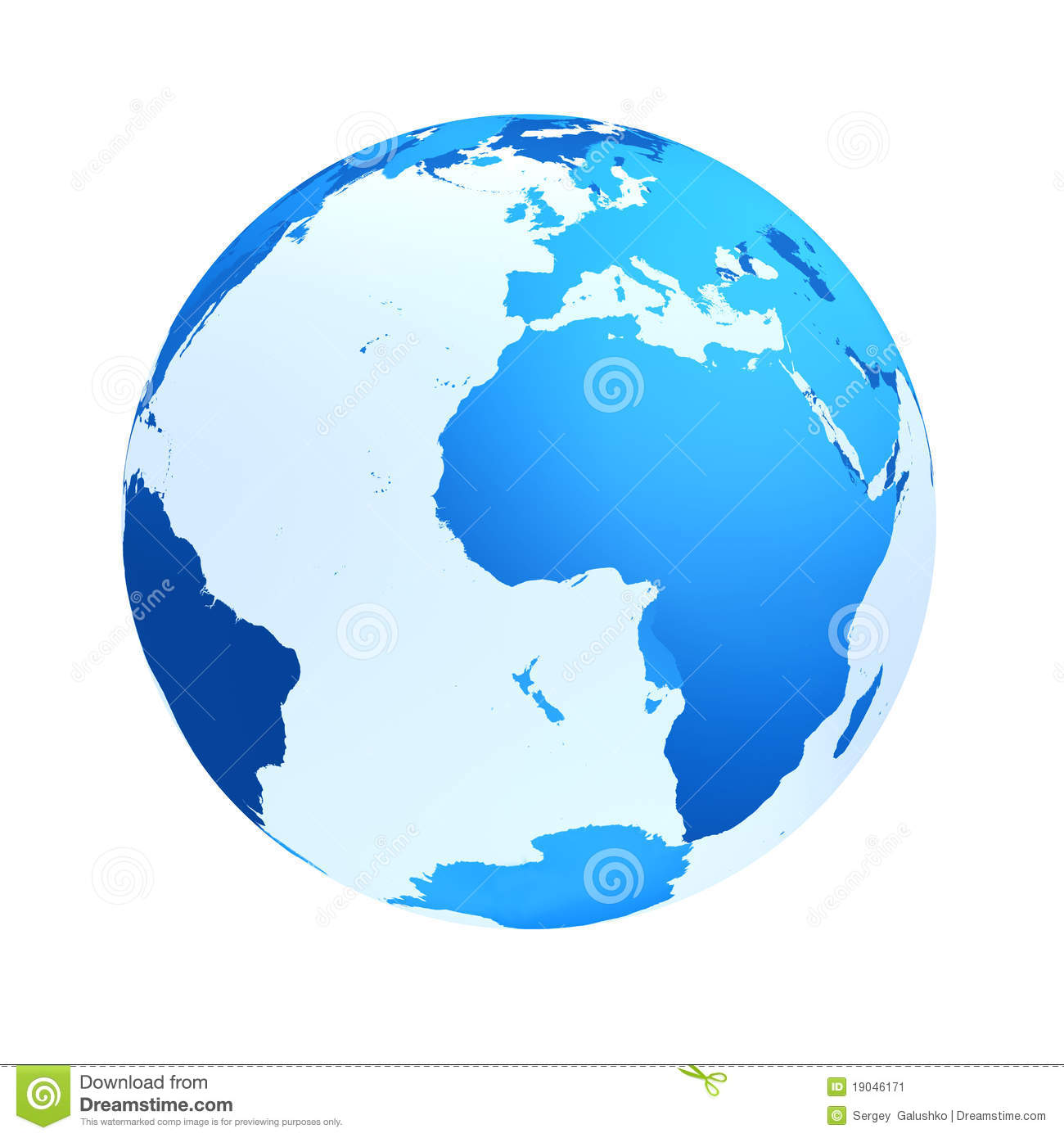 Transparent The Globe Blue Color An Earth Breadboard Model  It Is    