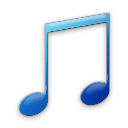 Blue Music Note Clipart 4ibkybg6t Png