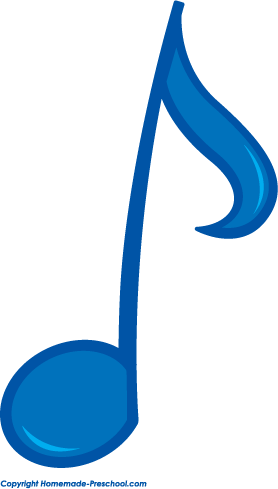 Blue Music Note Clipart   Clipart Panda   Free Clipart Images