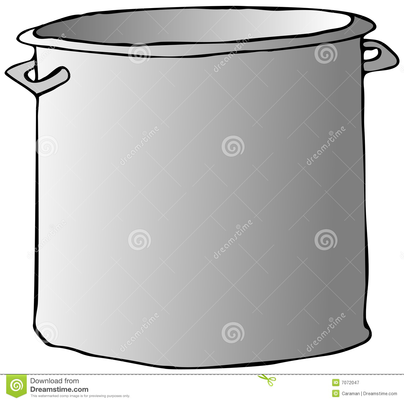 Cooking Pot Royalty Free Stock Photography   Image  7072047