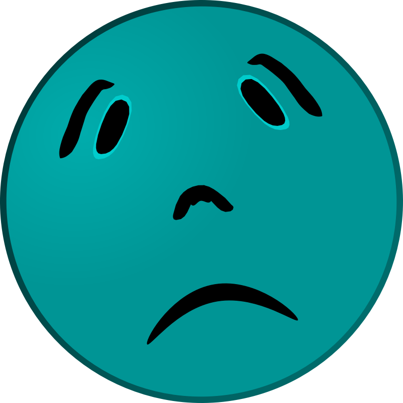 Frowning Face Clipart