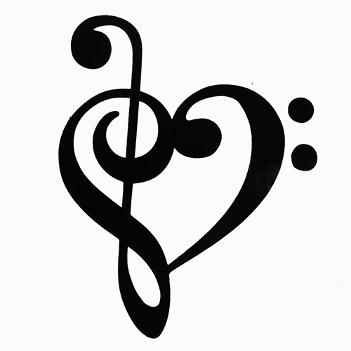 Music Notes Heart Clip Art   Clipart Panda   Free Clipart Images