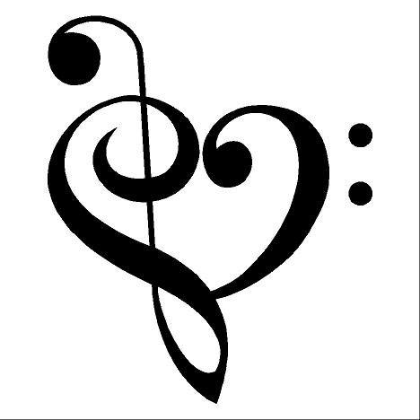 Musical Heart Free Cliparts That You Can Download To You Computer    