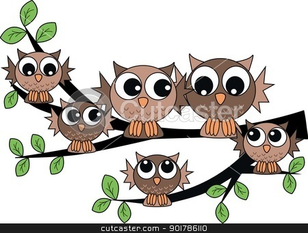Owl Family Clipart Owl Family