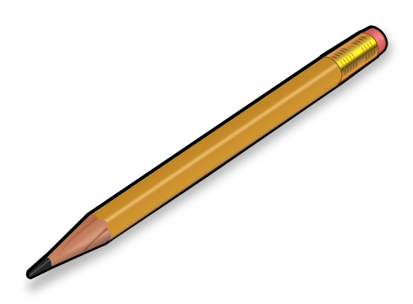 Pencil Clip Art   Vector Clip Art Online Royalty Free   Public Domain