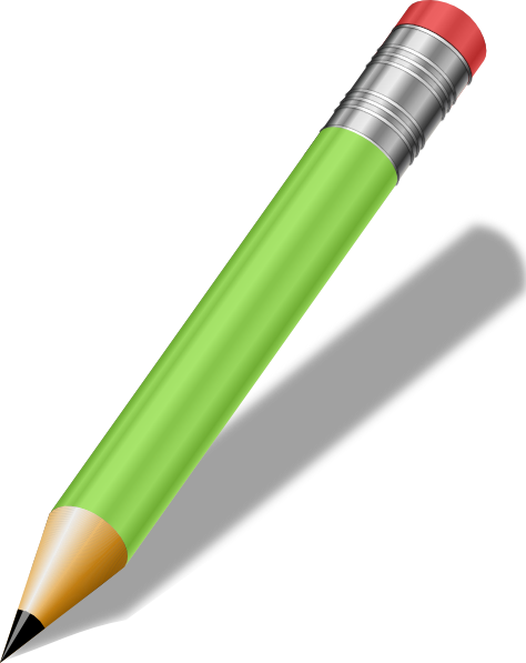 Realistic Pencil Clip Art At Clker Com   Vector Clip Art Online