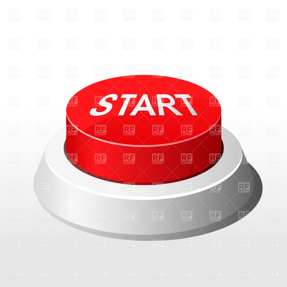 Red Push Button 1505 Download Royalty Free Vector Clipart  Eps