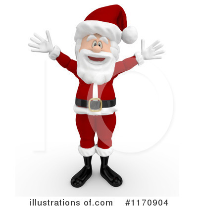 Santa Clipart  1170904 By Andresr   Royalty Free  Rf  Stock