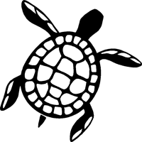 Sea Turtle Outline   Clipart Best