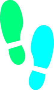 Shoe Print Clip Art  Png And Svg