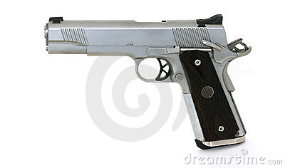 1911 Type 45 Pistol Royalty Free Stock Photos   Image  8144408