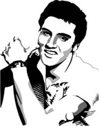 All Shook Up By Elvis Presley Daily Doo Wop Clipart
