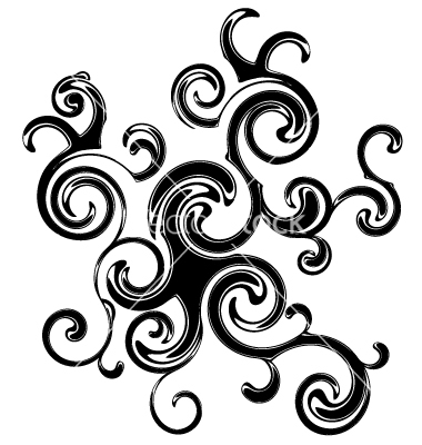 Curly Design Vector By Tawng   Image  232717   Vectorstock