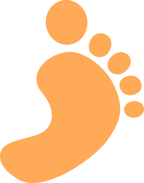 Footprint Sand Clip Art At Clker Com   Vector Clip Art Online Royalty