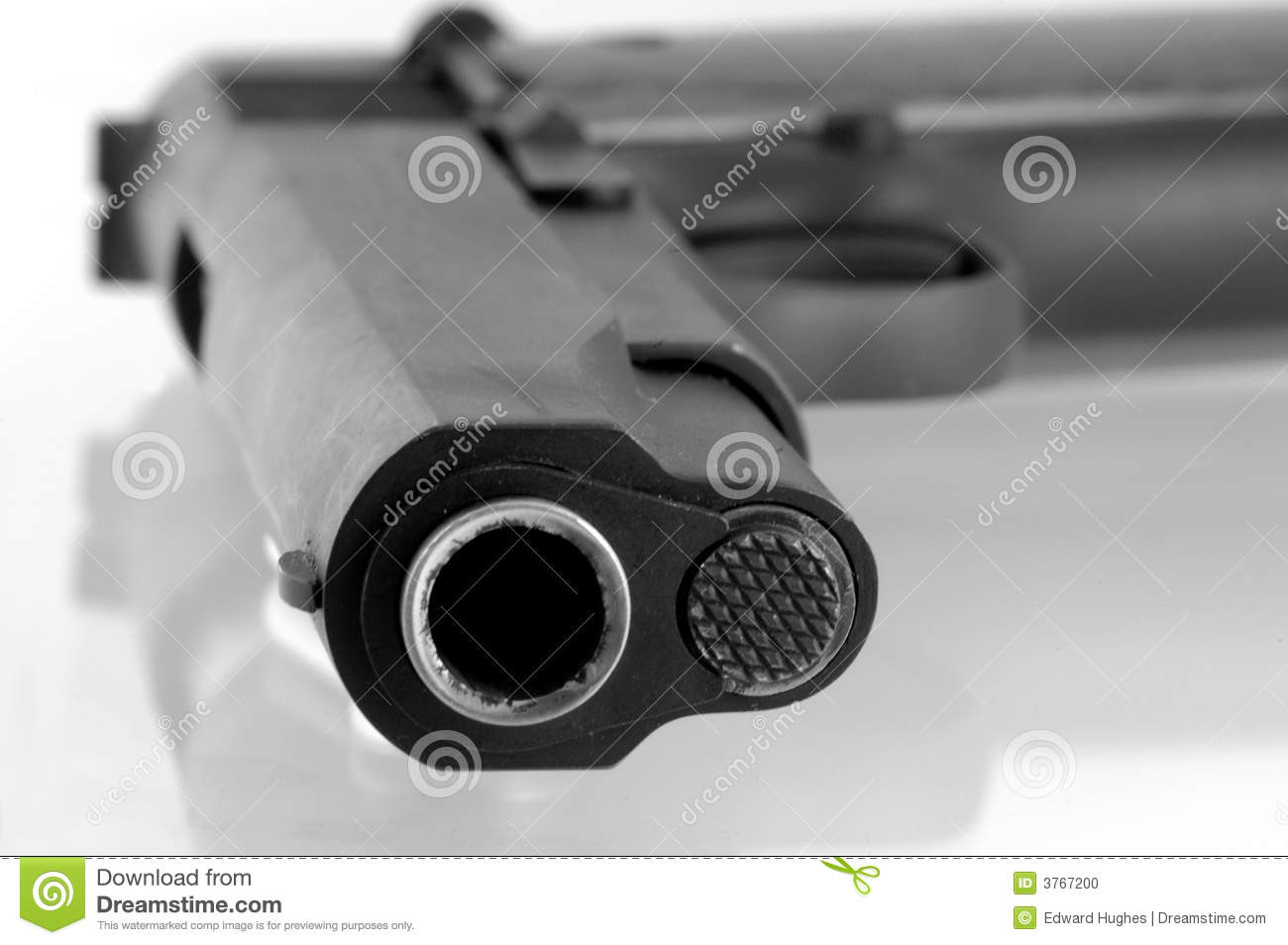 Stock Photo  Model 1911  45 Caliber Pistol  Image  3767200