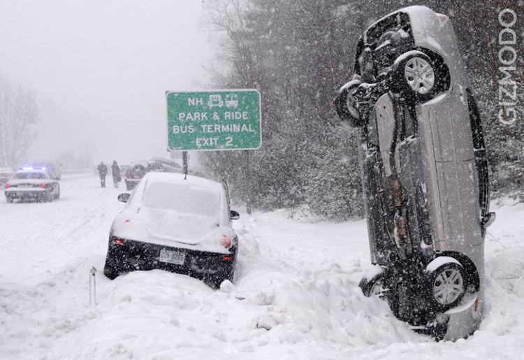 The Gigantic Snow Storm Continues All Across The United States  Has