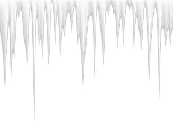 Transparent Icicles Clipart   Frames 4   Borders And Corners