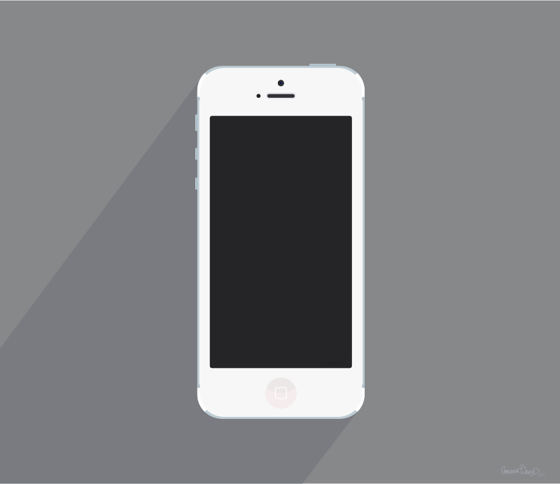 White Iphone 5 By Barrettward   A Fairly Accurate White Iphone 5 With