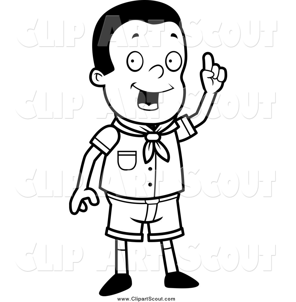 Black Boy Clipart Clipart Of A Black And White