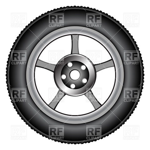 Car Wheel Download Royalty Free Vector Clipart  Eps