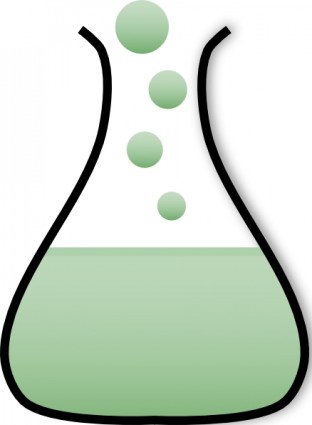 Chemistry Flask Clip Art Free Vector In Open Office Drawing Svg    Svg