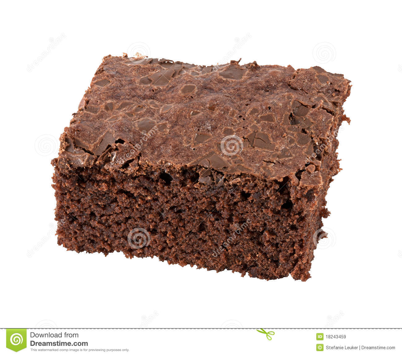 Clip Art Brownie Isolated Brownie Royalty Free