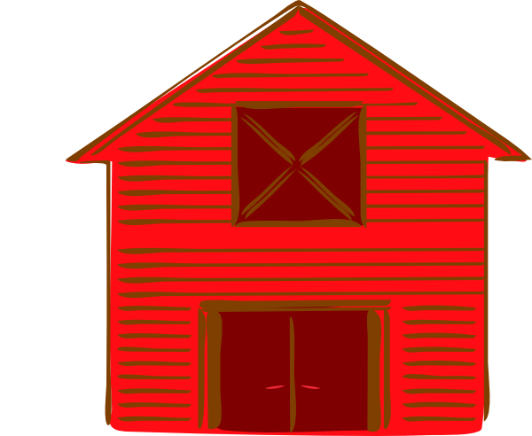 Download This Red Barn Clip Art Vector Online Royalty Free And Public    