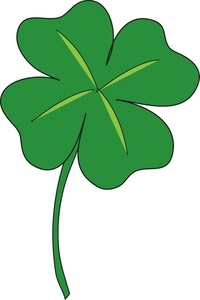 Four Leaf Clover Image Lucky Clipart   Free Clip Art Images