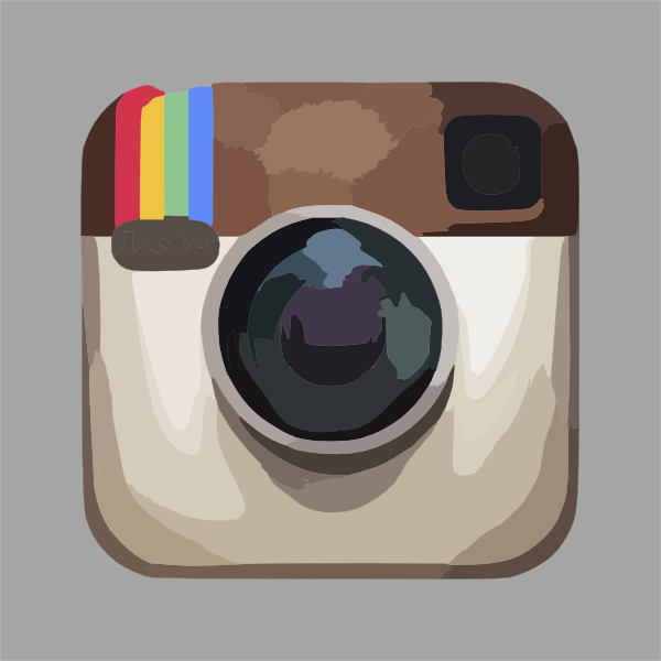Instagram Logo Clip Art At Clker Com   Vector Clip Art Online Royalty