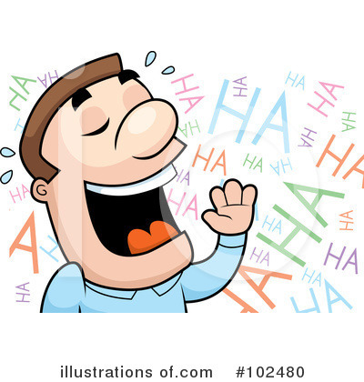 Laughing Clipart  102480   Illustration By Cory Thoman