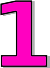 Number 1 Pink   Http   Www Wpclipart Com Signs Symbol Alphabets