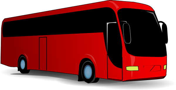 Red Travel Bus Clip Art 113705 Red Travel Bus Clip Art Hight Png