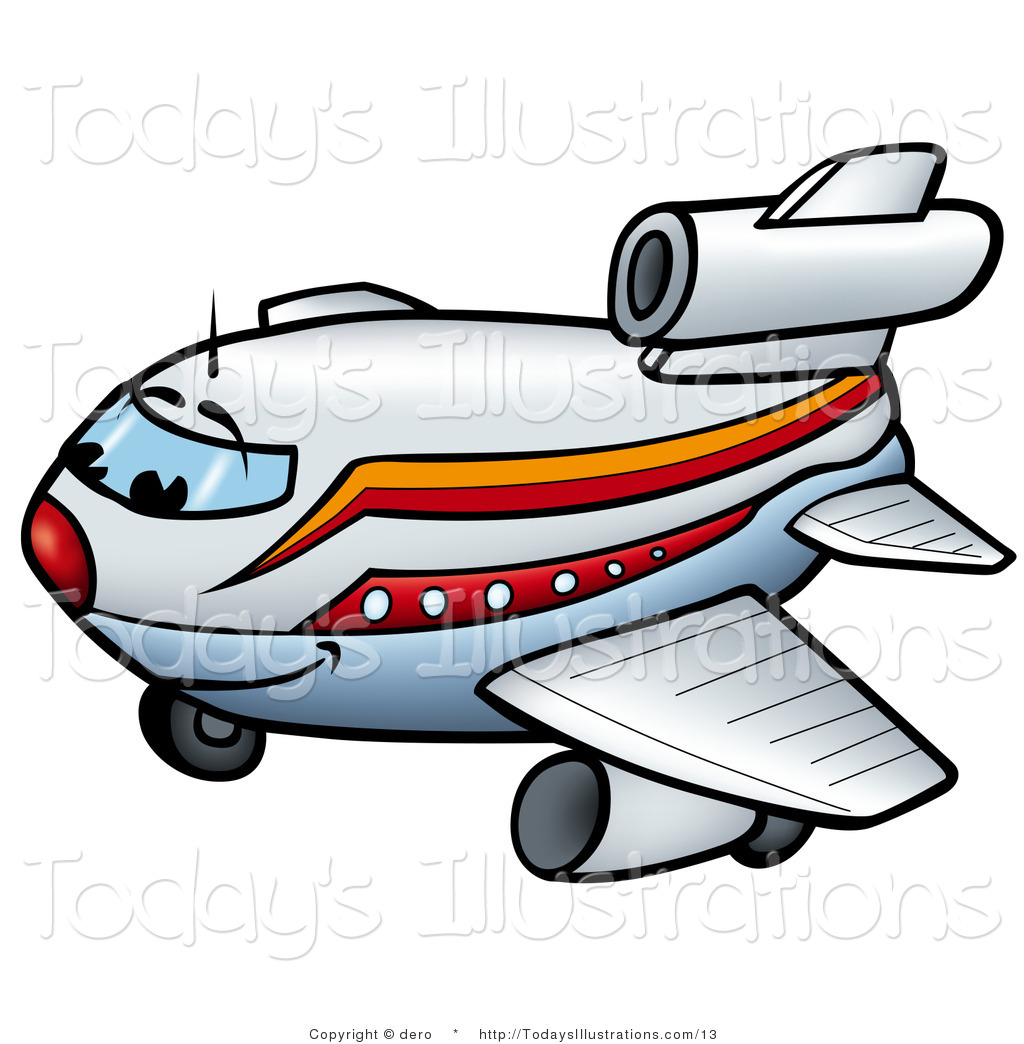 Royalty Free Clipart Of A Cute Airplane This Airplane Stock New