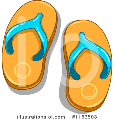 Sandals Clipart  1163503 By Bnp Design Studio   Royalty Free  Rf    