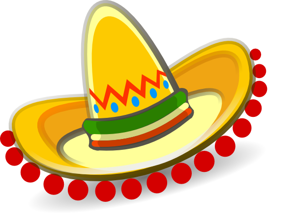 Sombrero Mexican Hat Clip Art At Clker Com   Vector Clip Art Online