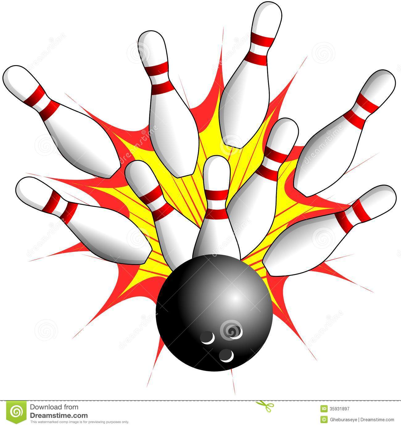 Wii Bowling Clipart
