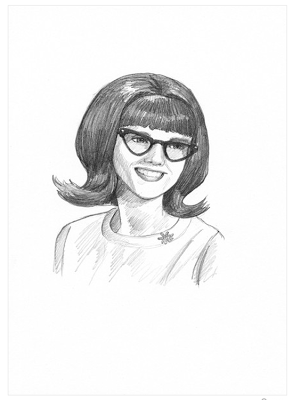 1967 High School Yearbook Portrait