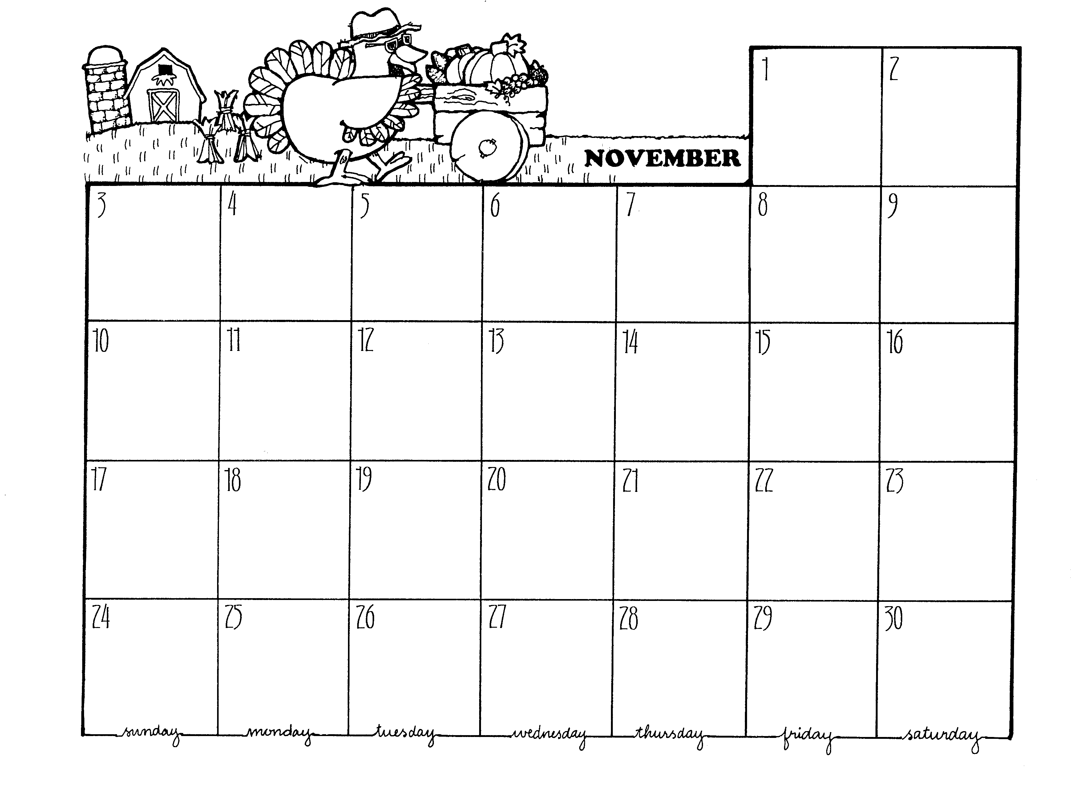 Cg 96 November Calendar Page File Type  Image Jpeg File Size  811 91    