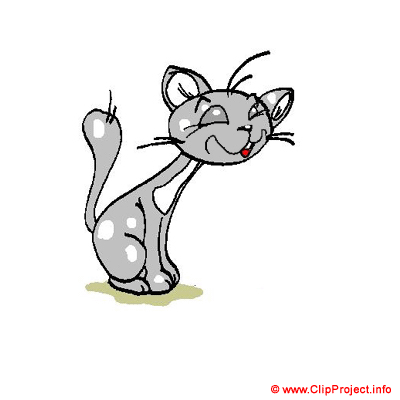 Clip Art Title  Grey Cat Clipart Free