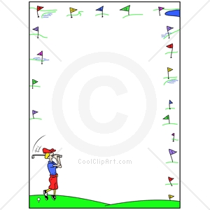 Coolclipart Com   Clip Art For  Borders Golf Sports   Image Id 106041