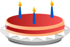Holiday   Birthday   Cake   Birthday Cake 2   Public Domain Clip Art    