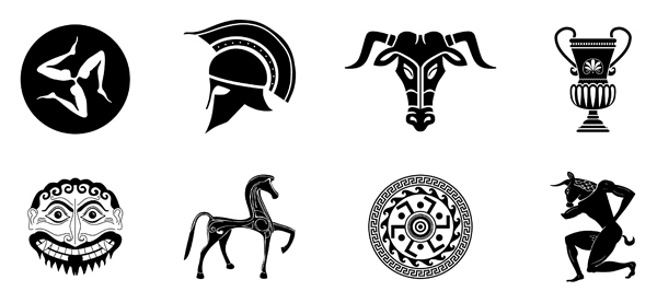 Home   Clip Arts   Old Vector Pack Of Ancient Greek Designs