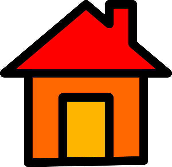 Home Icon 2 Clip Art At Clker Com   Vector Clip Art Online Royalty