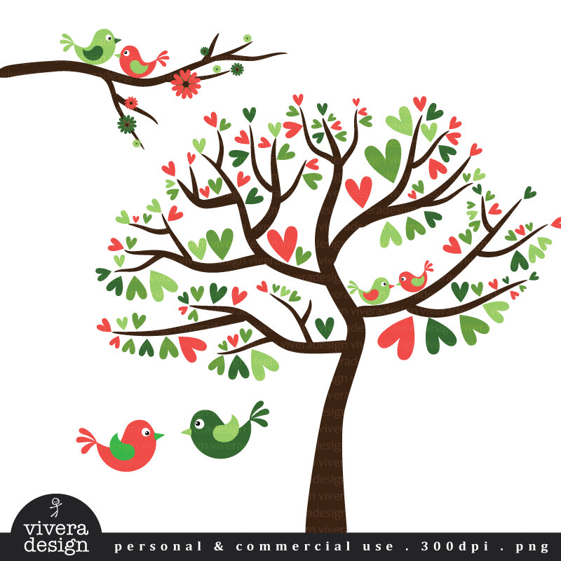 Love Doves Clipart Love Birds In Coral Pink And
