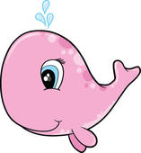 Pink Baby Whale Clipart   Clipart Panda   Free Clipart Images