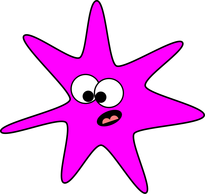 Purple Stars Clipart Free Cartoon Purple Star Clip