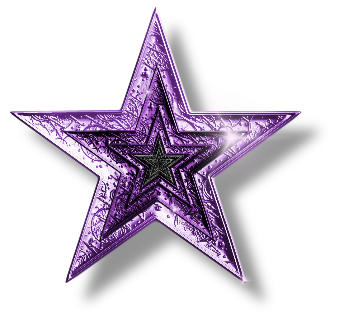 Purple Stars Clipart Purple Star Png By Jssanda