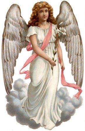 Angel Angels Vintage Xmas Christmas Holidays Free Clipart