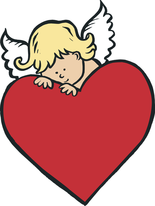 Cupid Heart Clipart Clipart Suggest